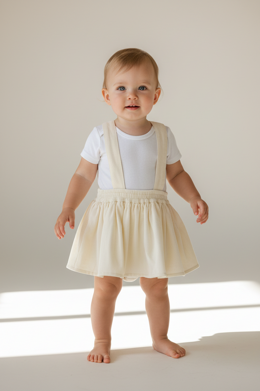 Off-White Corduroy Skort