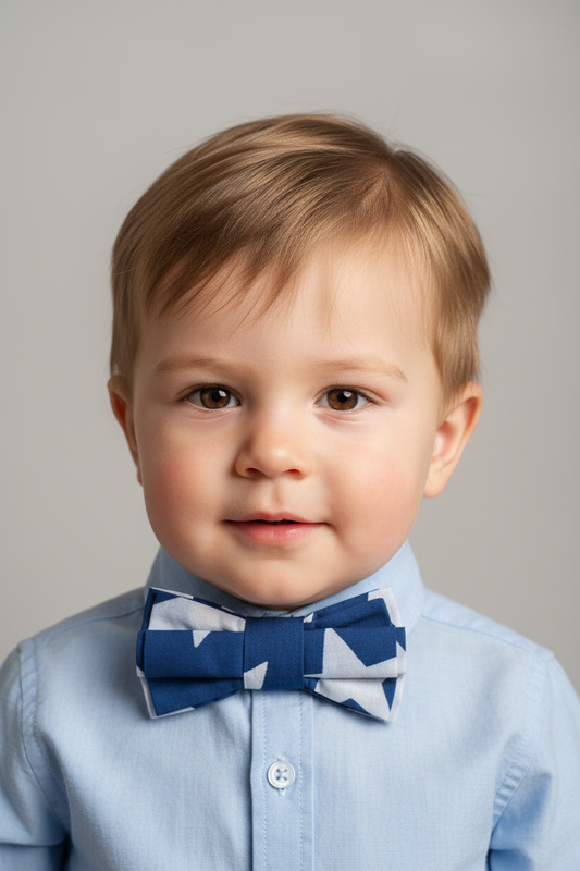 Star Print Bow Tie