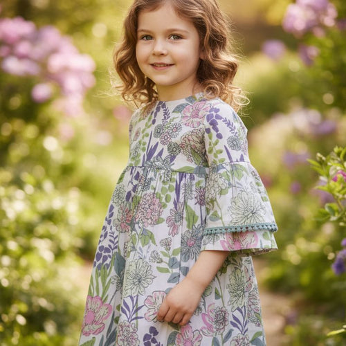 Bella Dress : LAVENDER : Infant : Toddler : Tween