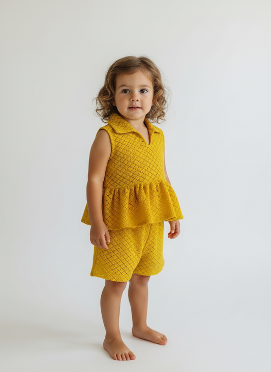 The Beach Set : MUSTARD : Infant : Toddler : Tween