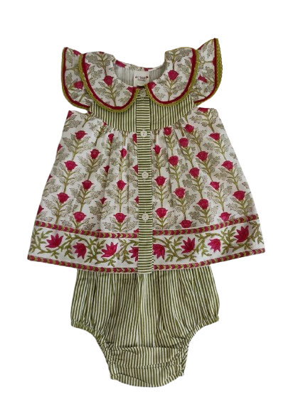 Isha Pant and Top Set : WHITE : Infant : Toddler : Tween