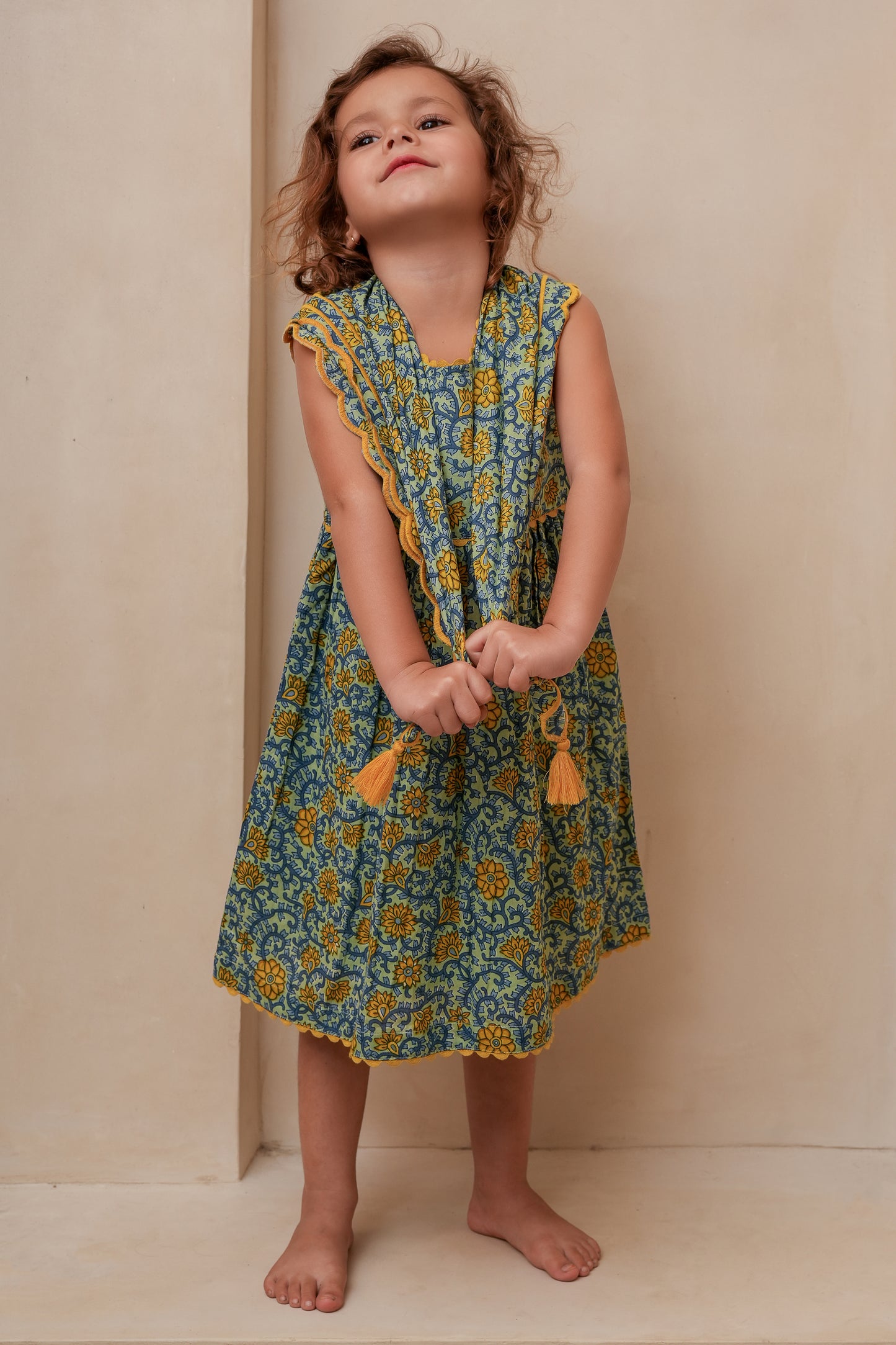 Victoria Dress : BLUE : Infant : Toddler : Tween