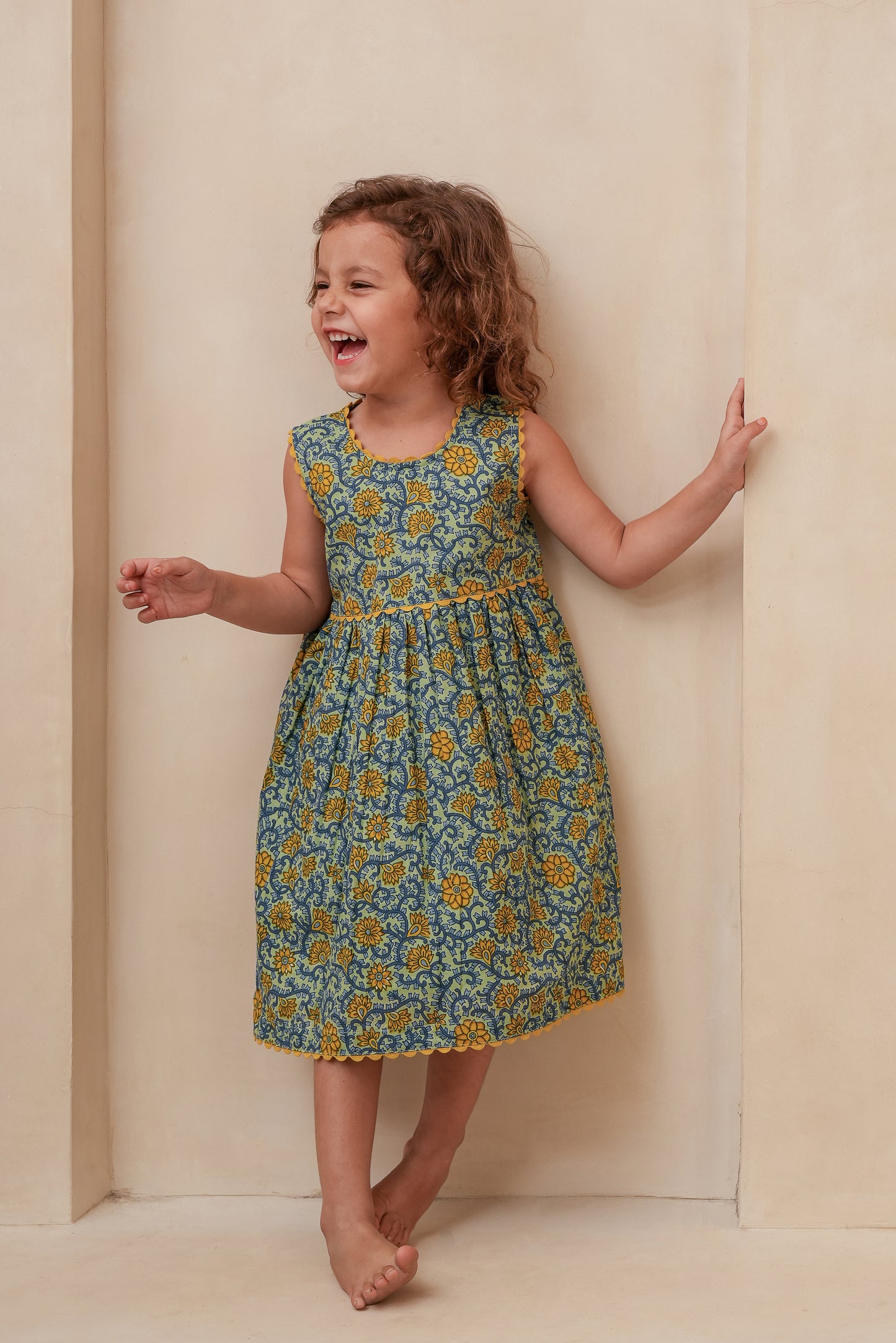 Victoria Dress : BLUE : Infant : Toddler : Tween