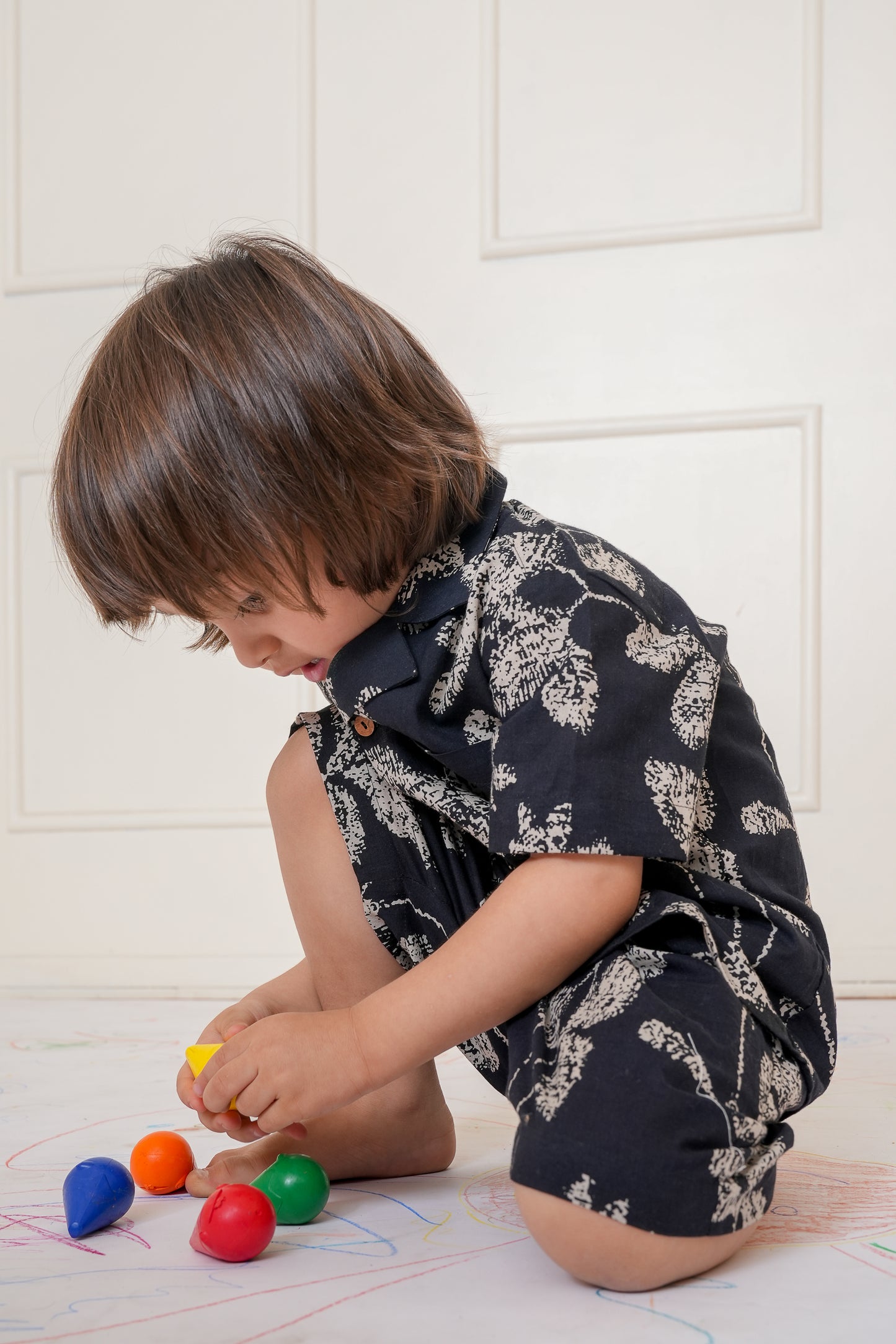 Samir Cord Set : BLACK  : Gender Neutral : Infant : Toddler : Tween