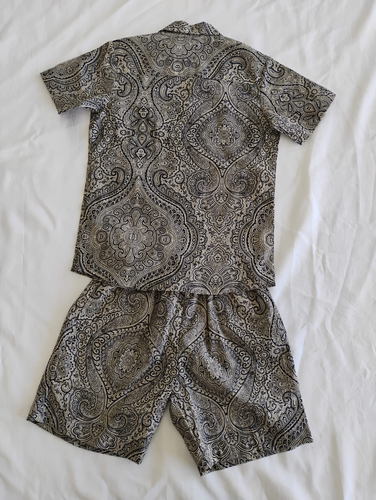 Samir Co-Ord Set Black — Cotton Boys Co-Ord | Infant to Tween 0-13 Years