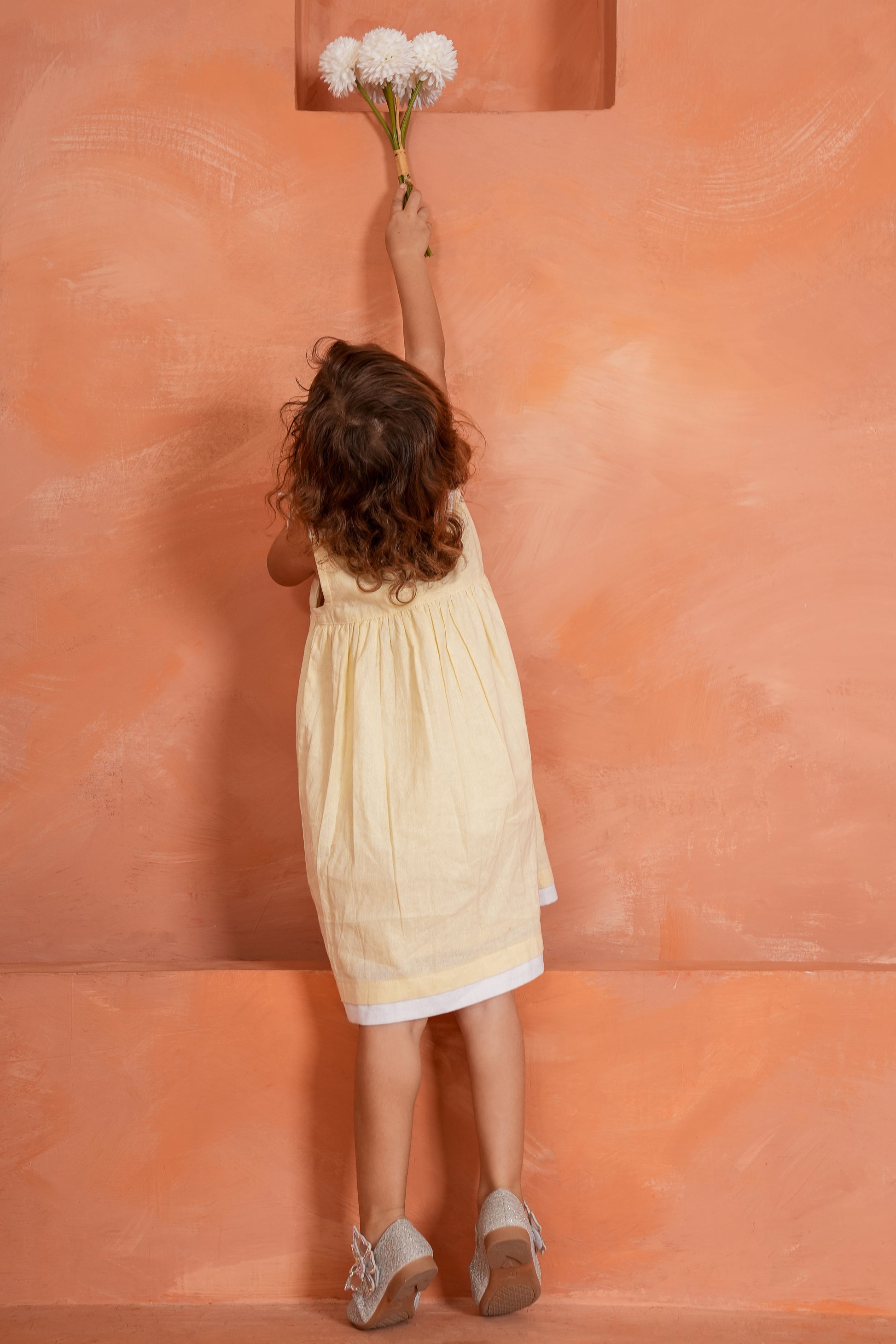 Royal Arches Dress Butter Yellow Cotton Girls Dress | Infant to Tween 0-13 Years Royal Arches Dress Butter Yellow Cotton Girls Dress | Infant to Tween 0-13 Years