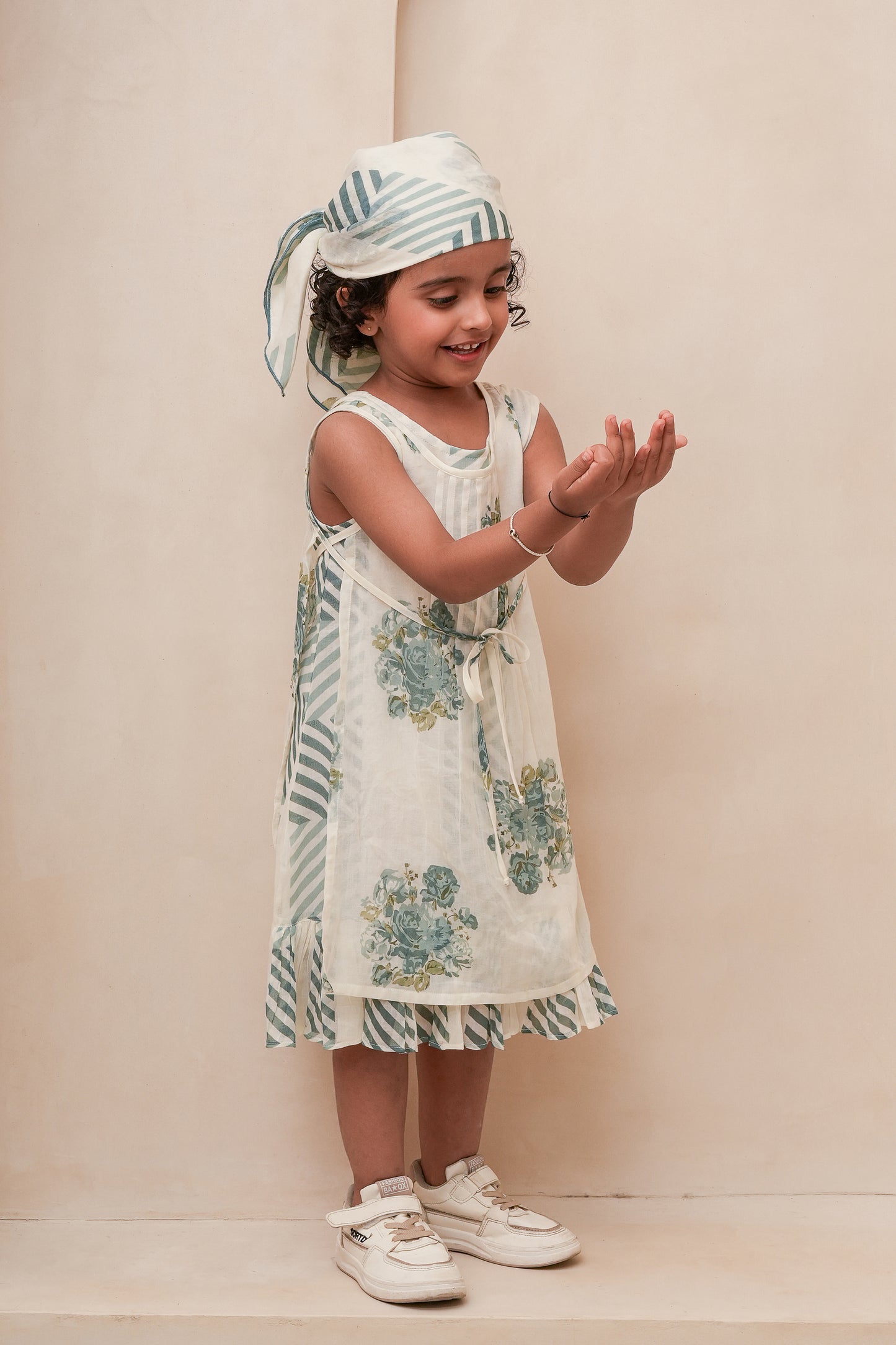 Lana Dress Powder Blue — Cotton Girls and Women Dress | 0-13 Years and Women