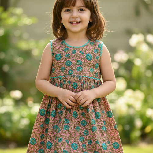 Sara Dress : PASTEL PINK : Infant : Toddler : Tween