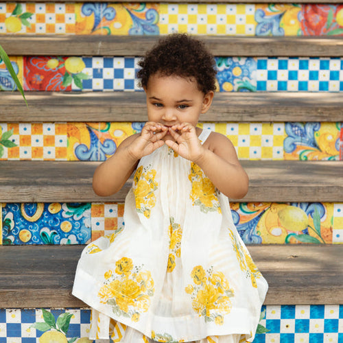 Pia Dress : Yellow : Infant : Toddler : Tween