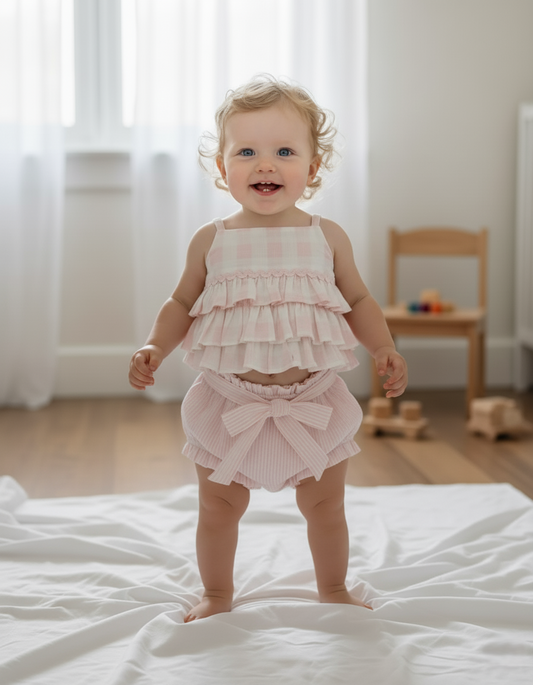 Ariana Top And Pant Set : PASTEL PINK : Infant. : Toddler : Tween