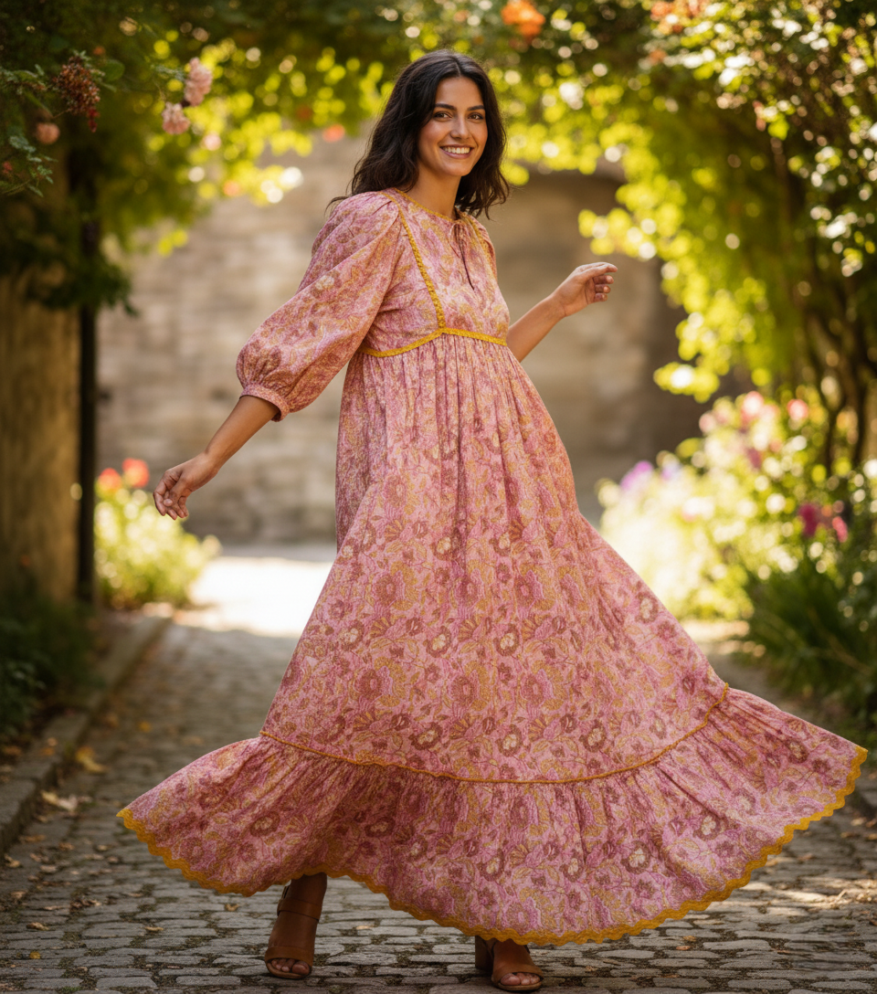 Mary Dress : PINK : Infant : Toddler : Tween : Women