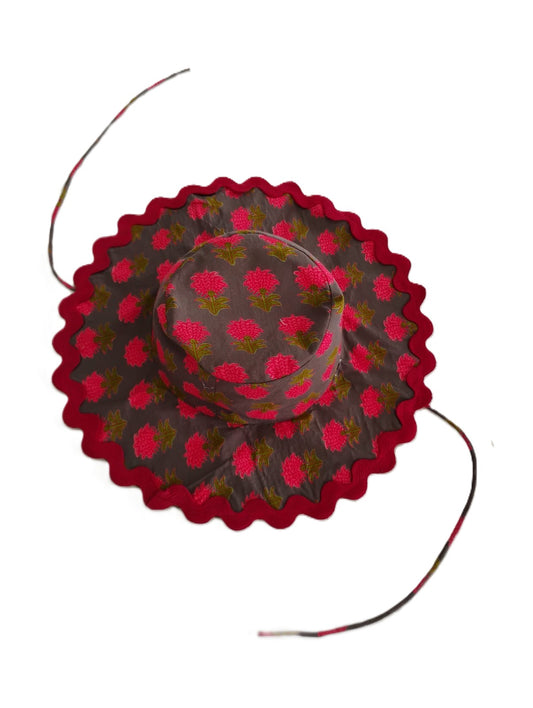 Sun Hat : RED : Infant : Toddler : Tween