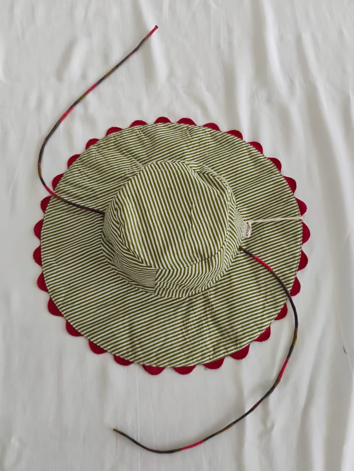 Sun Hat : RED : Infant : Toddler : Tween