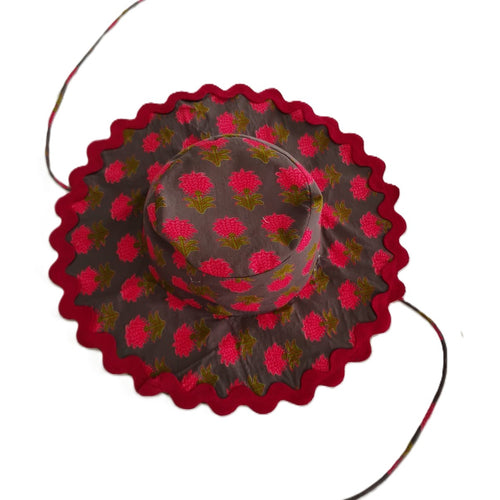 Sun Hat : RED : Infant : Toddler : Tween