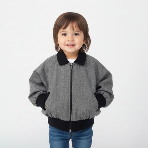 Greyson Chambray Bomber Jacket
