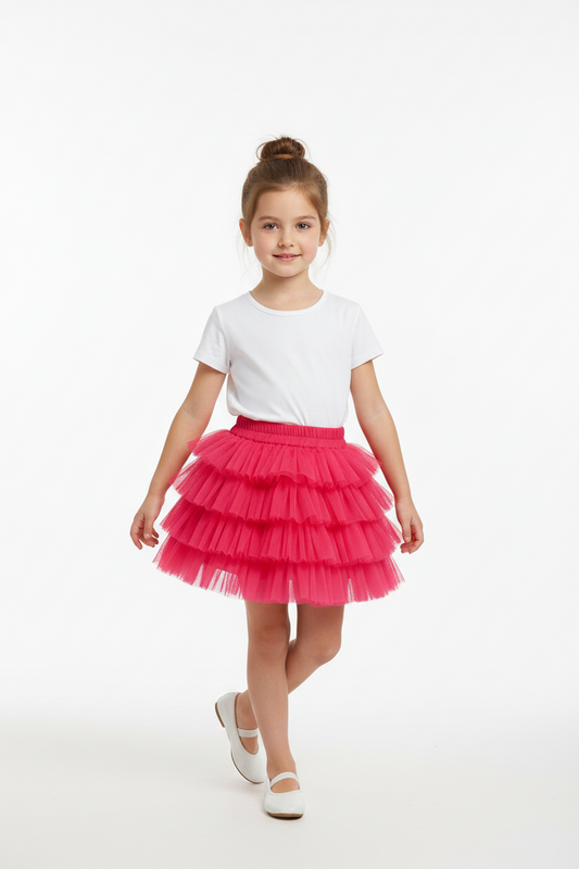 Folk Tiered Woven Skirt II