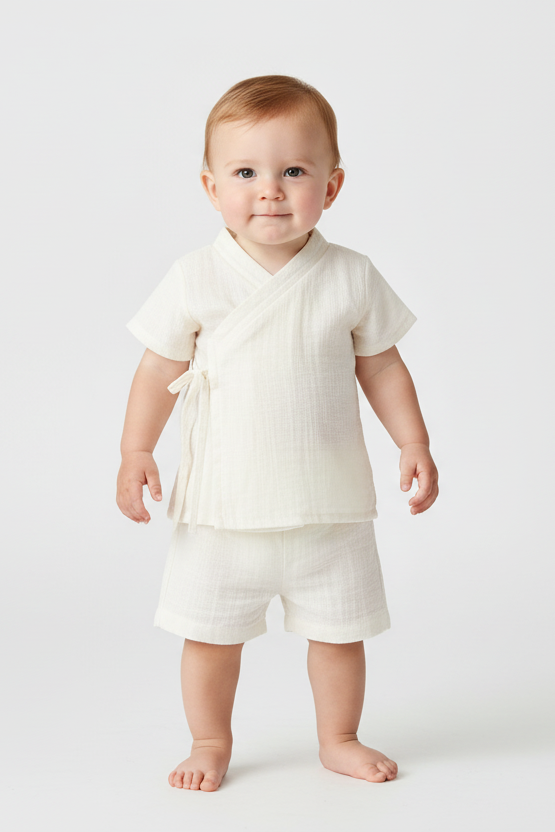 Ivory Infant 2 Piece set - Yo Baby Online