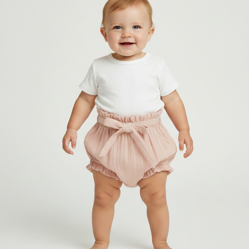 Set of 3 - Short - Style Diaper Covers with Belt