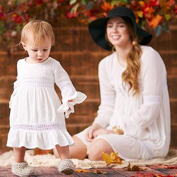 White Lace Infant Dress
