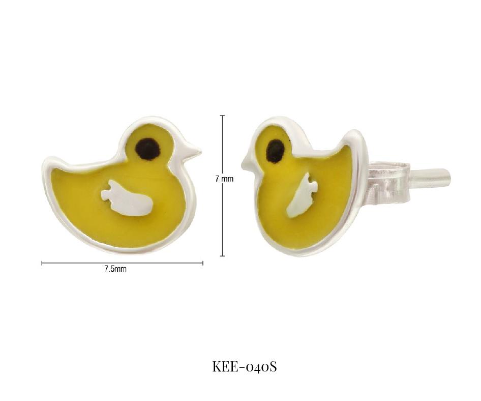 Duck Earrings