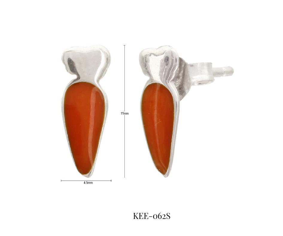 Carrot Earrings