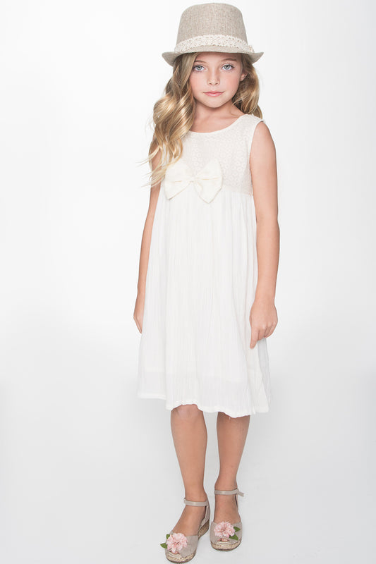 Off-white Bow Dress