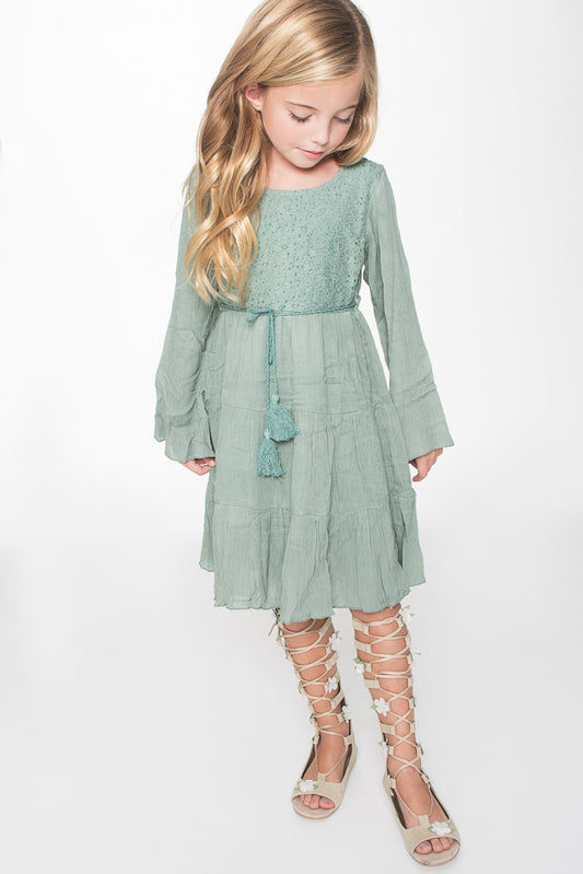 Sea Foam Green Dress