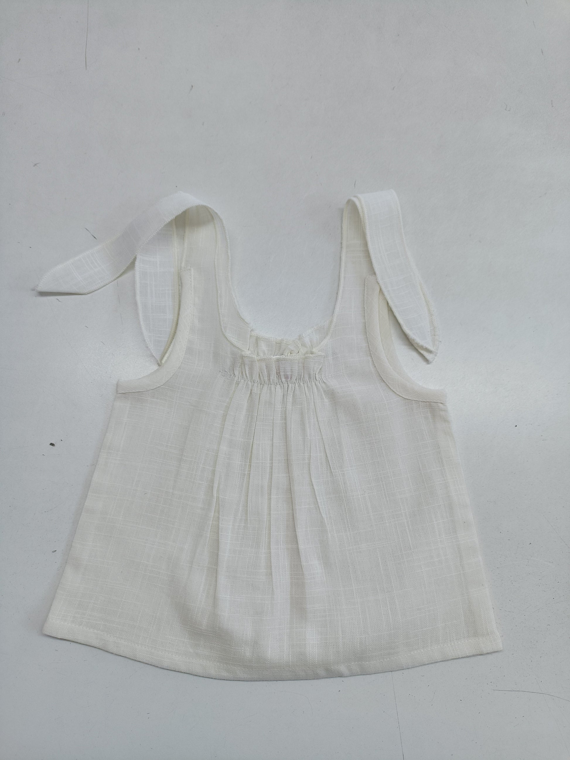 Ivory Tie-Top TOP Yo Baby Wholesale 