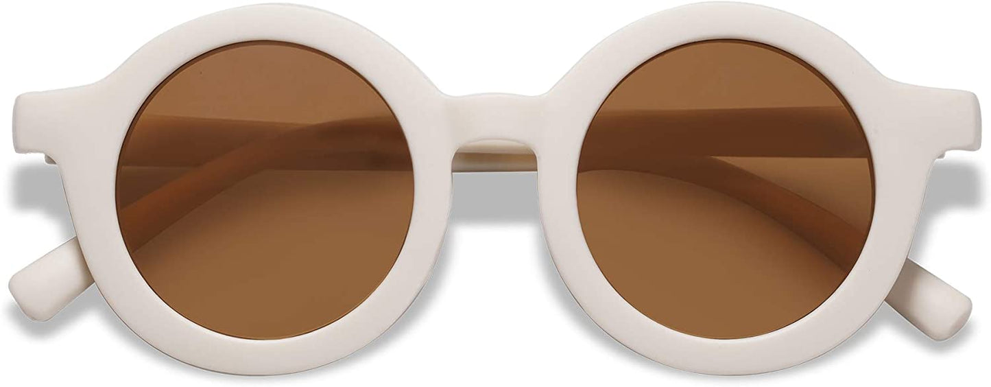 Kids Sunglasses with UV Protection Sunglasses Yo Baby Wholesale White 