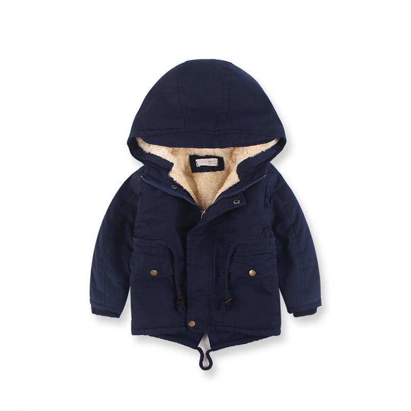 Unisex Hooded Fur-Lined Winter Parka Jacket – Yo Baby Online