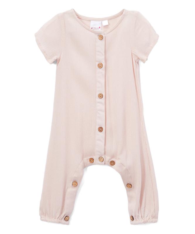 Blush Unisex Infant Romper