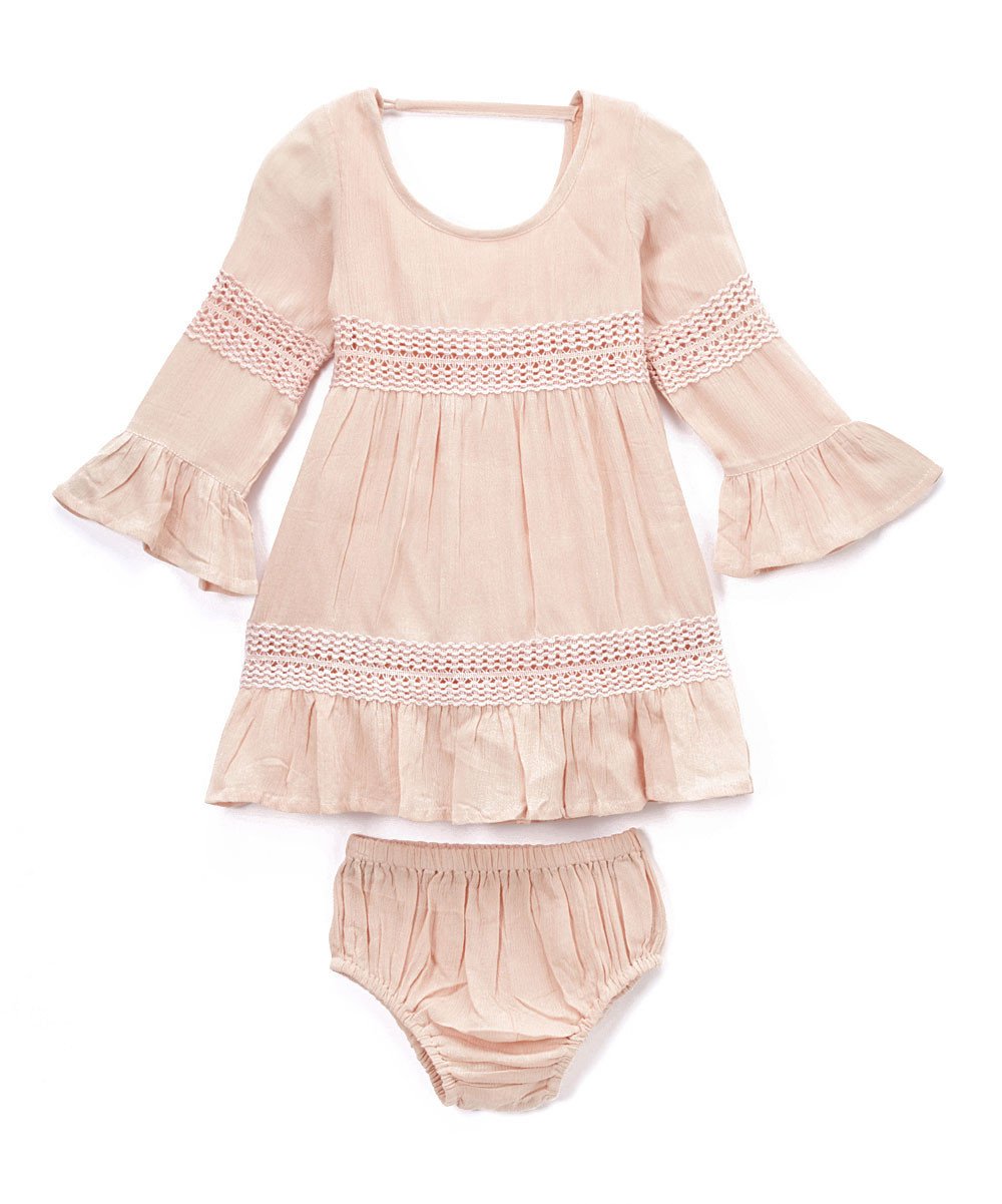 Blush Lace Infant Dress